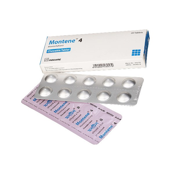 MONTENE 4mg Chew. Tab.